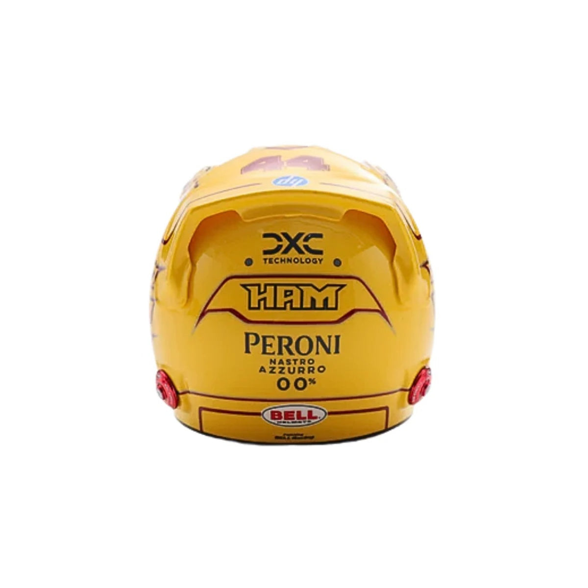 Spark LookSmart Lewis Hamilton -Scuderia Ferrari HPFiorano Test 2025 Mini Replica Helmet Model 1/5Scale