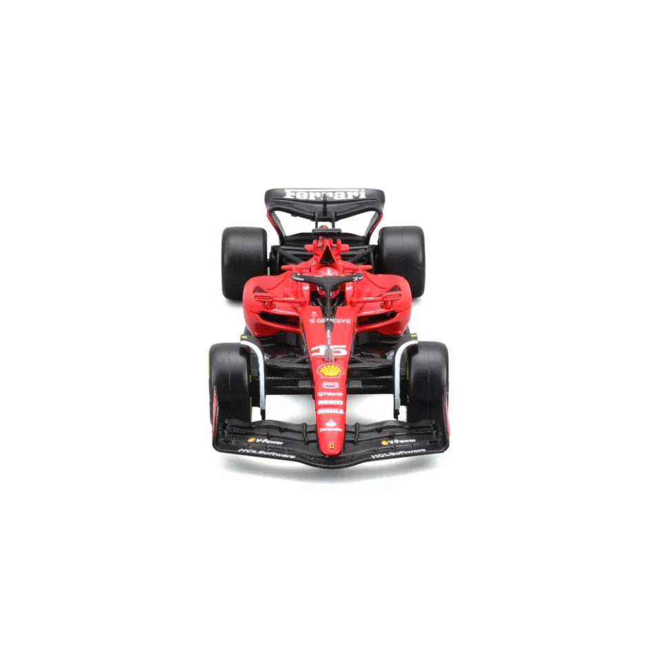 Bburago F1 2023 Ferrari F1 Team SF-23 - Charles Leclerc with Helmet 1/43 Scale