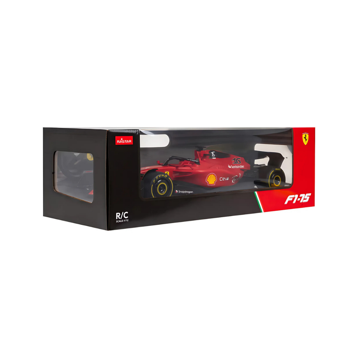 Rastar Formula One F1 RC Remote Control Ferrari F1-75 1/12 Scale Car
