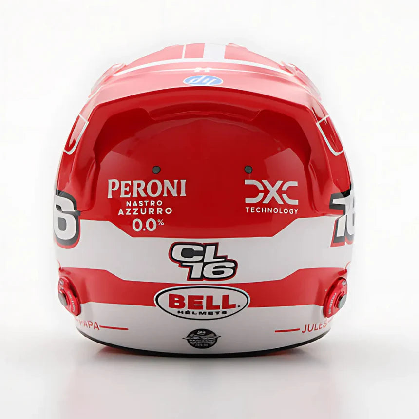 Spark LookSmart Charles Leclerc - Scuderia Ferrari HP 2025 Mini Replica Helmet Model 1/5 Scale