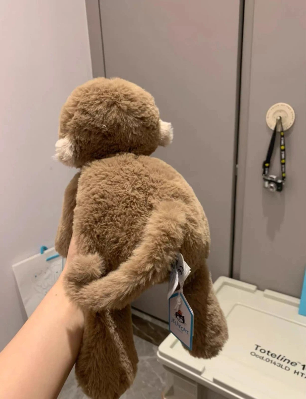 Jellycat Smudge Monkey Stuffed Animal, Medium 14 inches - Monkey Plush Toy - Classic Children's Gift
